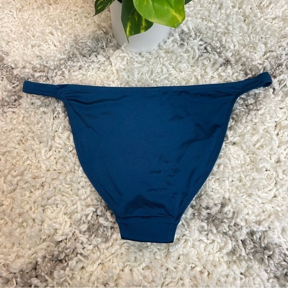 Tania Embellished Bikini Bottoms in Blue L'Agent by Agent Provocateur - Picture 7 of 7